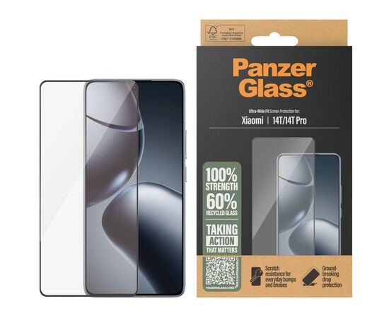 Стекло защитное PANZERGLASS Xiaomi 14T | 14T Pro Ultra-Wide Fit (PG_PGRNUWFG58319) Стекло защитное PANZERGLASS Xiaomi 14T | 14T Pro Ultra-Wide Fit (PG_PGRNUWFG58319)