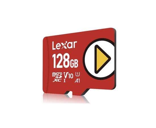Карта памяти Lexar 128GB microSDXC class 10 UHS-I U3 V30 A2 Play (LMSPLAY128G-BNSNG), изображение 3 Карта памяти Lexar 128GB microSDXC class 10 UHS-I U3 V30 A2 Play (LMSPLAY128G-BNSNG), изображение 3