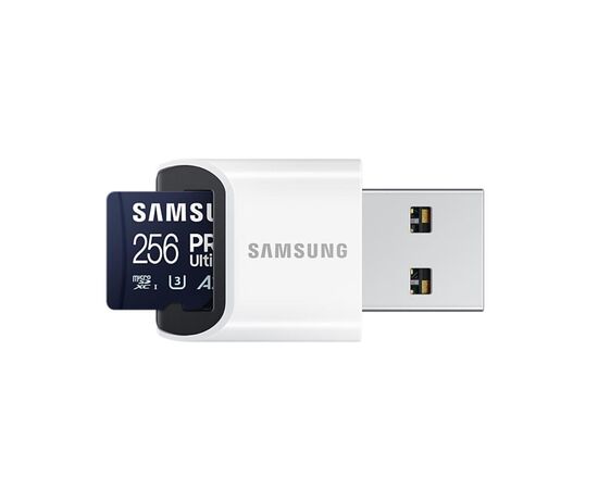 Карта памяти Samsung 256GB microSDXC class 10 UHS-I U3 V30 A2 Pro Ultimate (MB-MY256SB/WW), изображение 5 Карта памяти Samsung 256GB microSDXC class 10 UHS-I U3 V30 A2 Pro Ultimate (MB-MY256SB/WW), изображение 5