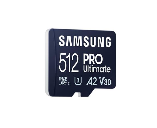 Карта памяти Samsung 512GB microSDXC class 10 UHS-I U3 V30 A2 Pro Ultimate (MB-MY512SB/WW), изображение 3 Карта памяти Samsung 512GB microSDXC class 10 UHS-I U3 V30 A2 Pro Ultimate (MB-MY512SB/WW), изображение 3