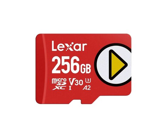 Карта памяти Lexar 256GB microSDXC class 10 UHS-I U3 V30 A2 Play (LMSPLAY256G-BNSNG) Карта памяти Lexar 256GB microSDXC class 10 UHS-I U3 V30 A2 Play (LMSPLAY256G-BNSNG)
