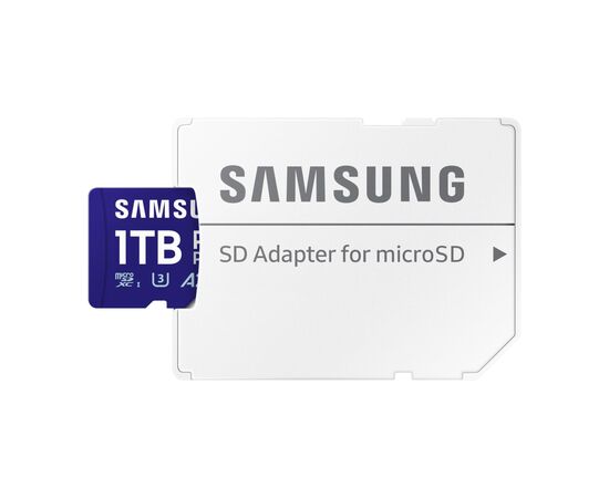 Карта памяти Samsung 1TB microSDXC class 10 UHS-I U3 V30 A2 Pro Plus (MB-MD1T0SA/EU), изображение 5