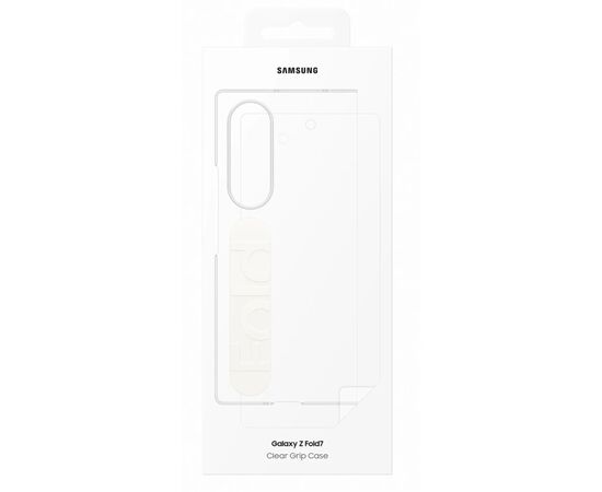 Чехол для мобильного телефона Samsung Clear Grip Galaxy Fold 7 Transparent (EF-QF966CTEGUA), изображение 4 Чехол для мобильного телефона Samsung Clear Grip Galaxy Fold 7 Transparent (EF-QF966CTEGUA), изображение 4