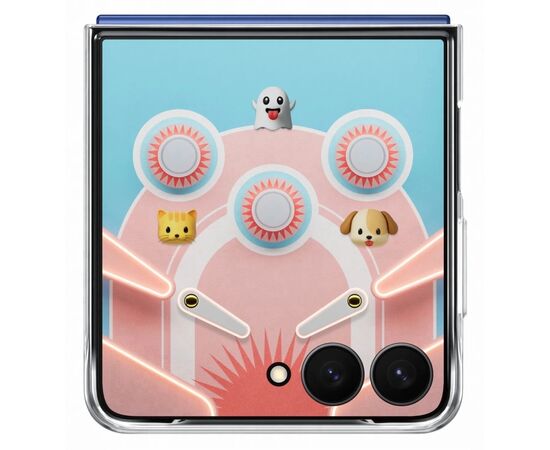 Чехол для мобильного телефона Samsung Flipsuit Galaxy Flip 7 Transparent (EF-ZF766CTEGUA), изображение 5 Чехол для мобильного телефона Samsung Flipsuit Galaxy Flip 7 Transparent (EF-ZF766CTEGUA), изображение 5