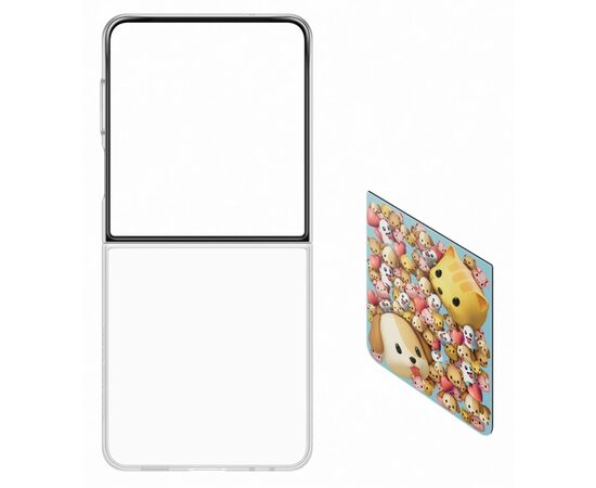 Чехол для мобильного телефона Samsung Flipsuit Galaxy Flip 7 Transparent (EF-ZF766CTEGUA), изображение 6 Чехол для мобильного телефона Samsung Flipsuit Galaxy Flip 7 Transparent (EF-ZF766CTEGUA), изображение 6