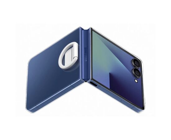 Чехол для мобильного телефона Samsung Ring Clear Galaxy Flip 7 Transparent (EF-QF766CTEGUA), изображение 2 Чехол для мобильного телефона Samsung Ring Clear Galaxy Flip 7 Transparent (EF-QF766CTEGUA), изображение 2