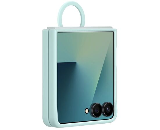 Чехол для мобильного телефона Samsung Silicone with Ring Galaxy Flip 7 Black (EF-PF766TMEGUA), изображение 4