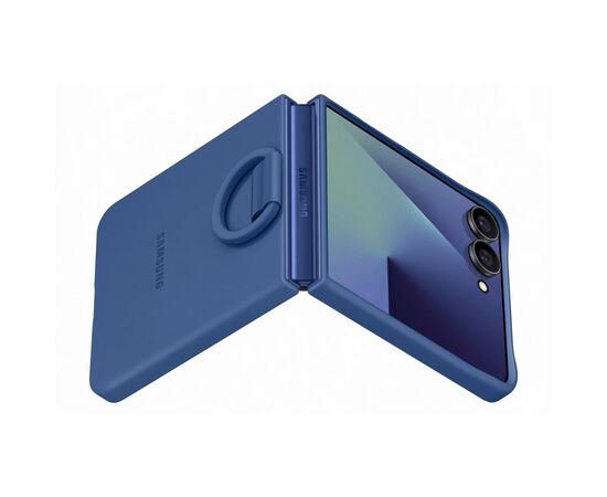 Чехол для мобильного телефона Samsung Silicone with Ring Galaxy Flip 7 Navy (EF-PF766TNEGUA), изображение 2