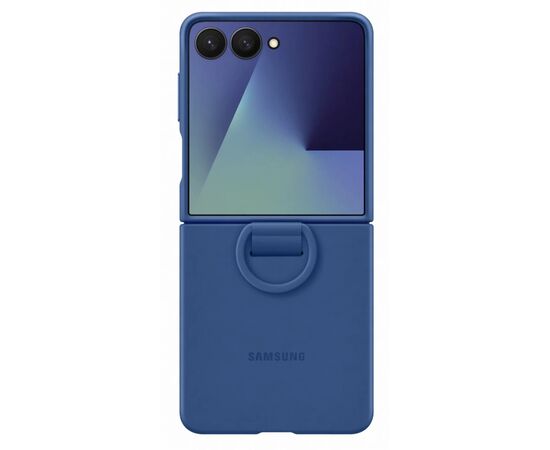 Чехол для мобильного телефона Samsung Silicone with Ring Galaxy Flip 7 Navy (EF-PF766TNEGUA)