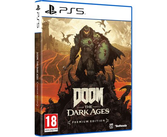 Гра Sony Doom The Dark Ages Premium Edition, BD диск (EP2-35700), зображення 2 Гра Sony Doom The Dark Ages Premium Edition, BD диск (EP2-35700), зображення 2