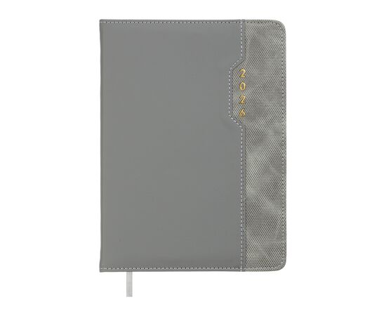 Еженедельник Buromax датированный 2026 INFINITI, А5 серый (BM.21101-09) Еженедельник Buromax датированный 2026 INFINITI, А5 серый (BM.21101-09)