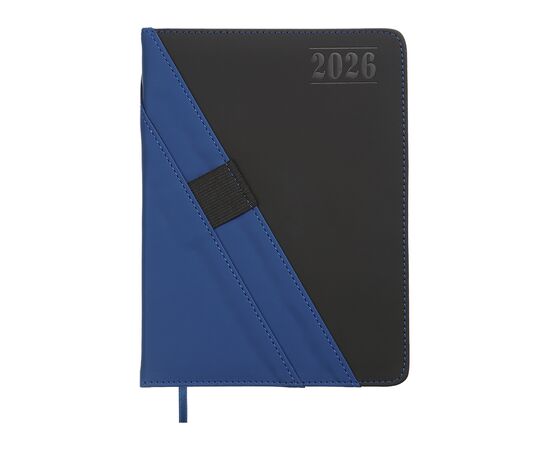 Еженедельник Buromax датированный 2026 TRIUMPH, А5 синий (BM.21104-02) Еженедельник Buromax датированный 2026 TRIUMPH, А5 синий (BM.21104-02)