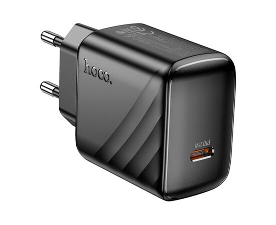 Зарядное устройство HOCO CS24A Puerto USB-C PD25W Black (6942007639750), изображение 2 Зарядное устройство HOCO CS24A Puerto USB-C PD25W Black (6942007639750), изображение 2