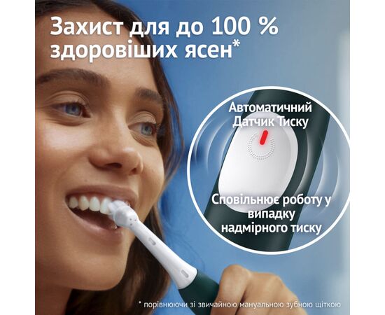 Электрическая зубная щетка Oral-B Series 2 iOS2d.2ZZ9.0 Black+Green (2) (8700216611909), изображение 6 Электрическая зубная щетка Oral-B Series 2 iOS2d.2ZZ9.0 Black+Green (2) (8700216611909), изображение 6