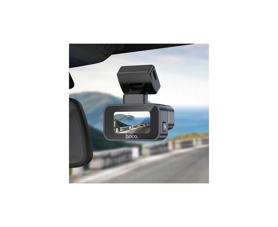 Видеорегистратор HOCO DV10 mini screen dashcam Black (6942007638630), изображение 8 Видеорегистратор HOCO DV10 mini screen dashcam Black (6942007638630), изображение 8
