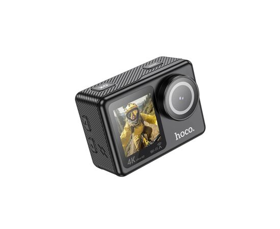 Экшн-камера HOCO DV101 Dual color screen Black (6942007616805), изображение 2 Экшн-камера HOCO DV101 Dual color screen Black (6942007616805), изображение 2