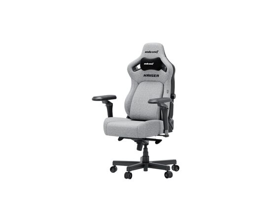 Кресло игровое Anda Seat Kaiser 4 V2 Fabric Size XL Ash Grey (AD12YDDC-XLL-20-G-CF-03), изображение 3 Кресло игровое Anda Seat Kaiser 4 V2 Fabric Size XL Ash Grey (AD12YDDC-XLL-20-G-CF-03), изображение 3