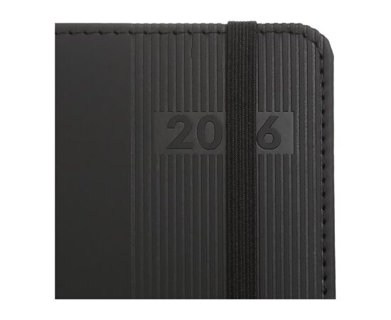 Еженедельник Buromax датированный 2026 BARONE, А5 черный (BM.21107-01), изображение 4 Еженедельник Buromax датированный 2026 BARONE, А5 черный (BM.21107-01), изображение 4