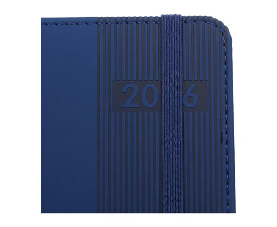 Еженедельник Buromax датированный 2026 BARONE, А5 синий (BM.21107-02), изображение 4 Еженедельник Buromax датированный 2026 BARONE, А5 синий (BM.21107-02), изображение 4