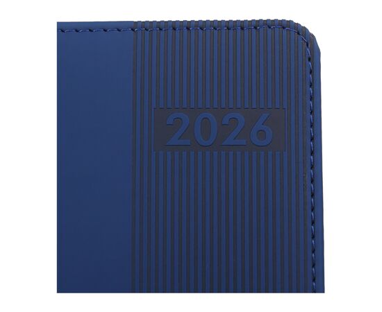 Еженедельник Buromax датированный 2026 BARONE, А5 синий (BM.21107-02), изображение 5 Еженедельник Buromax датированный 2026 BARONE, А5 синий (BM.21107-02), изображение 5