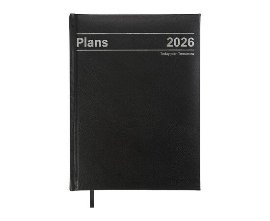 Еженедельник Buromax датированный 2026 STYLE, А5 черный (BM.21120-01)