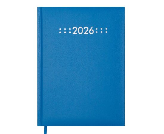 Еженедельник Buromax датированный 2026 CLASSIC, А5 синий (BM.21121-02) Еженедельник Buromax датированный 2026 CLASSIC, А5 синий (BM.21121-02)