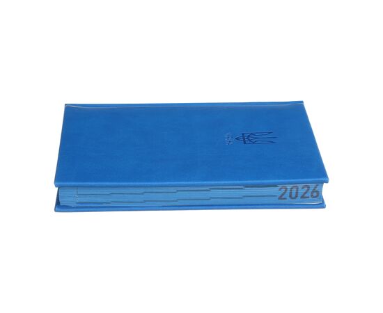 Еженедельник Buromax датированный 2026 HERALDRY, А5 светло-синий (BM.21128-02), изображение 4