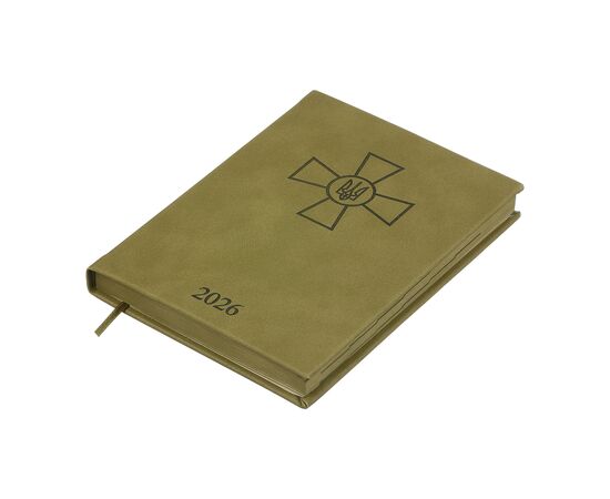 Еженедельник Buromax датированный 2026 FORCES, А5 светло-коричневый (BM.21130-18), изображение 3 Еженедельник Buromax датированный 2026 FORCES, А5 светло-коричневый (BM.21130-18), изображение 3