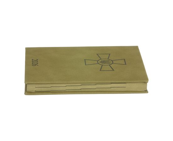 Еженедельник Buromax датированный 2026 FORCES, А5 светло-коричневый (BM.21130-18), изображение 4 Еженедельник Buromax датированный 2026 FORCES, А5 светло-коричневый (BM.21130-18), изображение 4