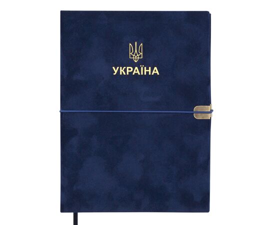 Еженедельник Buromax датированный 2026 PATRIOT VELOUR, А5 синий (BM.21133-02) Еженедельник Buromax датированный 2026 PATRIOT VELOUR, А5 синий (BM.21133-02)