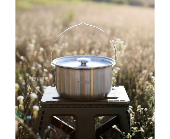 Котел туристический Tribe Family Pot 3,5 л сталевий (T-FH-0005-metal), изображение 8 Котел туристический Tribe Family Pot 3,5 л сталевий (T-FH-0005-metal), изображение 8