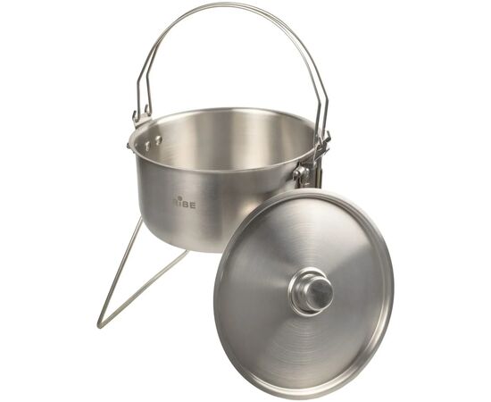 Котел туристический Tribe Fire Pot 5,4 л сталевий (T-FH-0006-metal), изображение 2 Котел туристический Tribe Fire Pot 5,4 л сталевий (T-FH-0006-metal), изображение 2