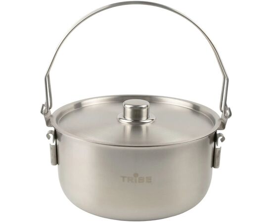 Котел туристический Tribe Fire Pot 5,4 л сталевий (T-FH-0006-metal), изображение 3 Котел туристический Tribe Fire Pot 5,4 л сталевий (T-FH-0006-metal), изображение 3