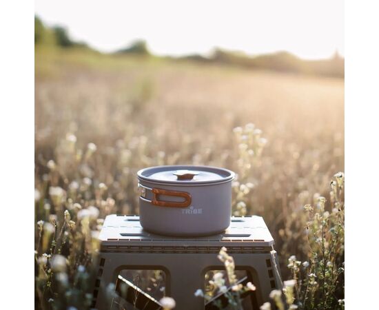 Котел туристический Tribe Pot 1,9 л Alu алюмінієвий (T-FH-0014-grey), изображение 9 Котел туристический Tribe Pot 1,9 л Alu алюмінієвий (T-FH-0014-grey), изображение 9