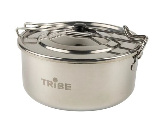 Котел туристический Tribe Tourist Pot 0,9 л сталевий (T-FH-0007-metal), изображение 2 Котел туристический Tribe Tourist Pot 0,9 л сталевий (T-FH-0007-metal), изображение 2