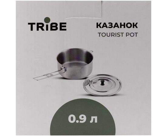 Котел туристический Tribe Tourist Pot 0,9 л сталевий (T-FH-0007-metal), изображение 9 Котел туристический Tribe Tourist Pot 0,9 л сталевий (T-FH-0007-metal), изображение 9