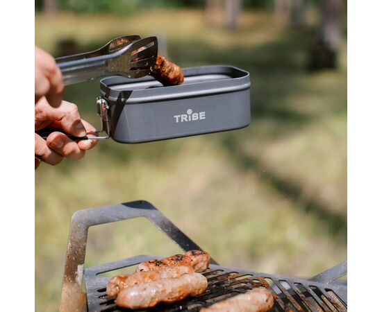 Миска туристическая Tribe Lunch Box Alu T-FG-0016-grey, , шт (T-FG-0016-grey), изображение 8 Миска туристическая Tribe Lunch Box Alu T-FG-0016-grey, , шт (T-FG-0016-grey), изображение 8