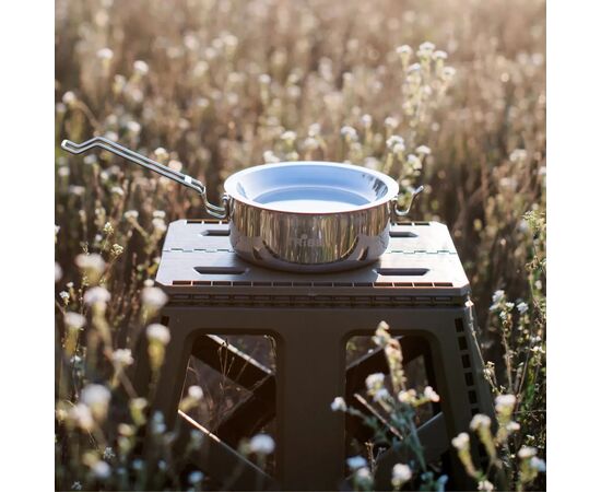 Набор туристической посуды Tribe Tourist Set 1,2 л сталевий (T-FG-0008-metal), изображение 10 Набор туристической посуды Tribe Tourist Set 1,2 л сталевий (T-FG-0008-metal), изображение 10