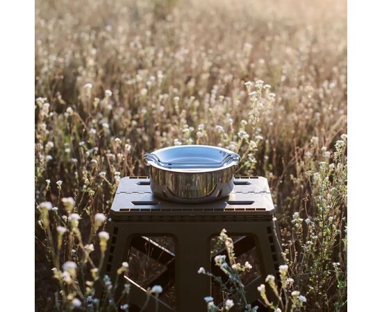 Набор туристической посуды Tribe Tourist Set 1,2 л сталевий (T-FG-0008-metal), изображение 7 Набор туристической посуды Tribe Tourist Set 1,2 л сталевий (T-FG-0008-metal), изображение 7