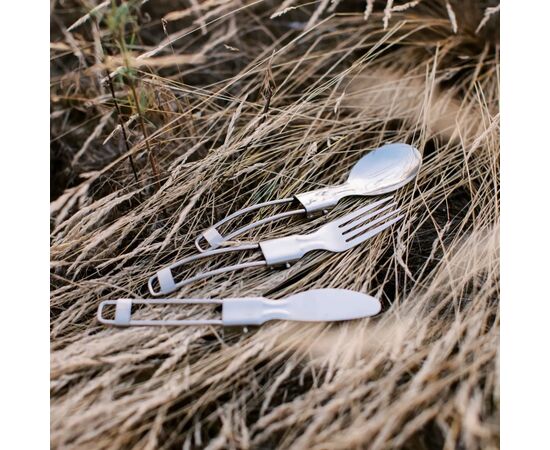 Набор туристической посуды Tribe Compact Set сталевий (T-FC-0021-metal), изображение 5 Набор туристической посуды Tribe Compact Set сталевий (T-FC-0021-metal), изображение 5