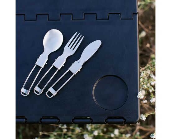 Набор туристической посуды Tribe Compact Set сталевий (T-FC-0021-metal), изображение 7 Набор туристической посуды Tribe Compact Set сталевий (T-FC-0021-metal), изображение 7