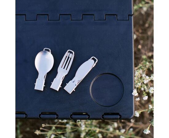 Набор туристической посуды Tribe Compact Set сталевий (T-FC-0021-metal), изображение 9 Набор туристической посуды Tribe Compact Set сталевий (T-FC-0021-metal), изображение 9