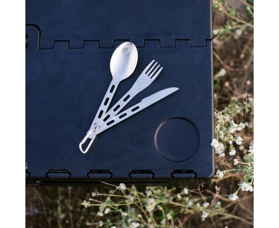 Набор туристической посуды Tribe Hiker Set сталевий (T-FC-0020-metal), изображение 6 Набор туристической посуды Tribe Hiker Set сталевий (T-FC-0020-metal), изображение 6