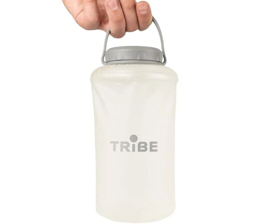 Бутылка для воды Tribe Soft Bottle 1 л TPU м'яка crystal-white (T-FE-0023-crystal-white) Бутылка для воды Tribe Soft Bottle 1 л TPU м'яка crystal-white (T-FE-0023-crystal-white)