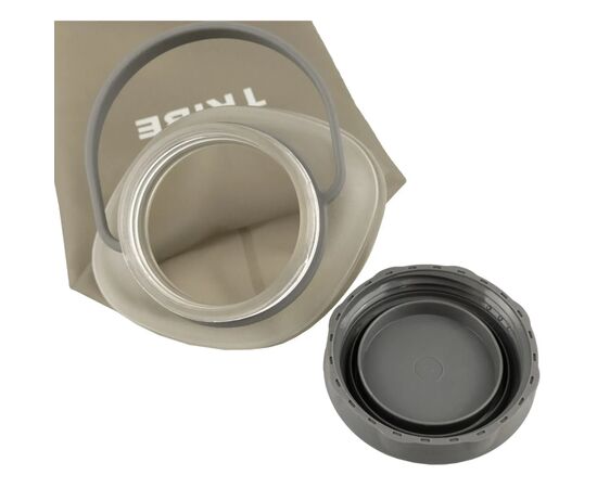 Бутылка для воды Tribe Soft Bottle 1 л TPU м'яка grey (T-FE-0023-grey), изображение 3 Бутылка для воды Tribe Soft Bottle 1 л TPU м'яка grey (T-FE-0023-grey), изображение 3