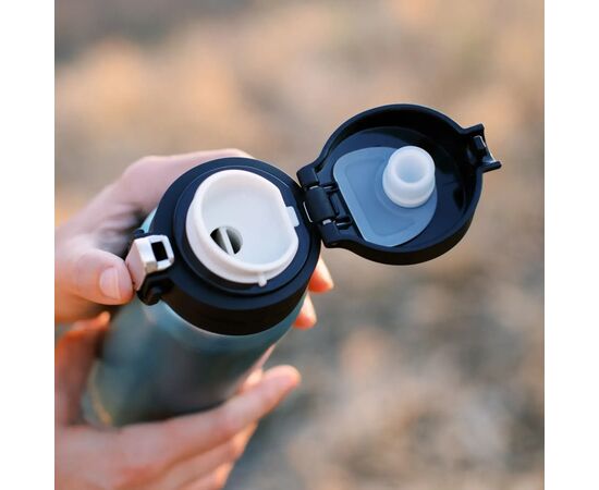 Термокружка Tribe Motion 0,36 л aqua (T-DD-0014-aqua), изображение 8 Термокружка Tribe Motion 0,36 л aqua (T-DD-0014-aqua), изображение 8