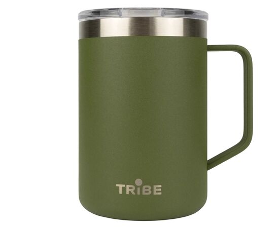 Термокружка Tribe Classic Mug 500 мл olive (T-FA-0033-olive) Термокружка Tribe Classic Mug 500 мл olive (T-FA-0033-olive)