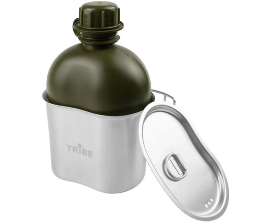 Фляга Tribe Canteen пластикова olive (T-FE-0022-olive), изображение 3 Фляга Tribe Canteen пластикова olive (T-FE-0022-olive), изображение 3