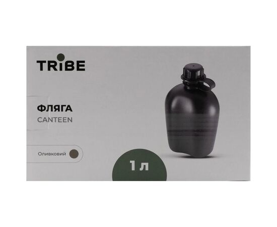 Фляга Tribe Canteen пластикова olive (T-FE-0022-olive), изображение 5 Фляга Tribe Canteen пластикова olive (T-FE-0022-olive), изображение 5