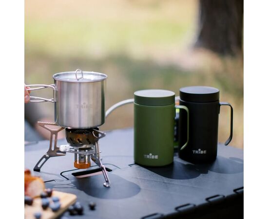 Термокружка Tribe Adventure Mug 450 мл black (T-FA-0032-black), изображение 8 Термокружка Tribe Adventure Mug 450 мл black (T-FA-0032-black), изображение 8